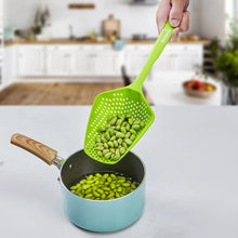 Load image into Gallery viewer, Silicone Kitchen Scoop Colander
