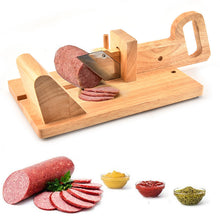 Load image into Gallery viewer, Push-and-Pull Sausage Slicer