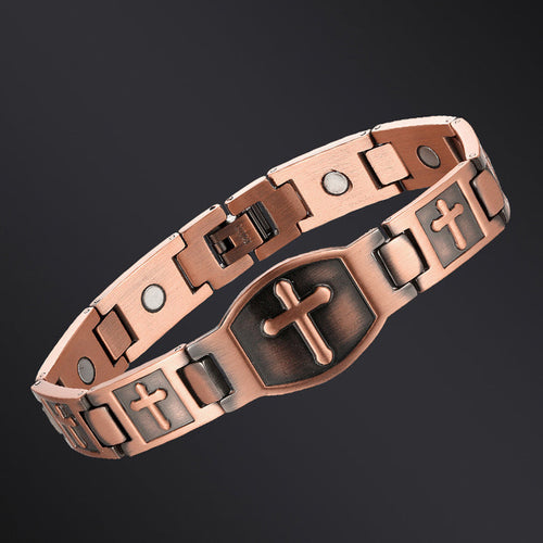 Magnetic Cross Bracelet