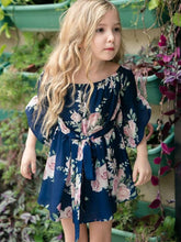 Load image into Gallery viewer, Floral Off Shoulder Mommy And Me Matching Dresses