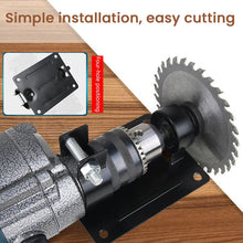 Load image into Gallery viewer, Electric Drill Cutting Base