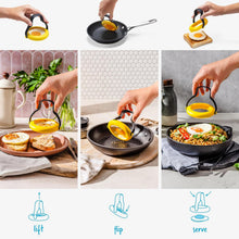 Load image into Gallery viewer, C-channel Silicone Egg Ring