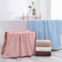 Load image into Gallery viewer, Coral Fleece Bath Towel