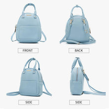 Load image into Gallery viewer, PU Leather Cute Candy Color Mini Backpack