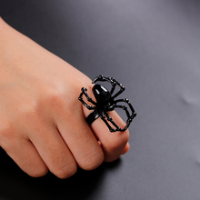 Load image into Gallery viewer, Halloween Neo-gothic Spider Ring