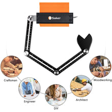 Load image into Gallery viewer, Saker® Contour Gauge Profile Tool With Opening Locator