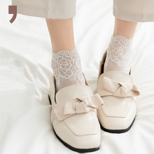 Load image into Gallery viewer, Transparent Lace Mesh Socks