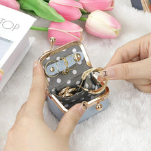 Load image into Gallery viewer, Genuine Leather Mini Jewelry Box