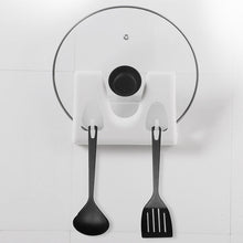Load image into Gallery viewer, Double Hook Pot Cover Rack