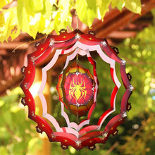 Load image into Gallery viewer, Halloween Themed 3D Optical Illusion Hanging Wind Spinner