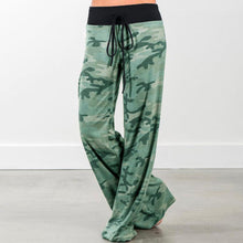 Load image into Gallery viewer, Pantalones Florales Holgados de Mujer, - Tejido Ligero
