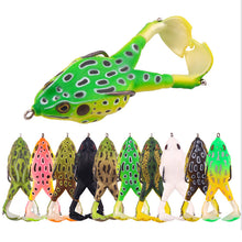 Load image into Gallery viewer, Double Propeller Frog Soft Bait