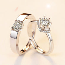 Load image into Gallery viewer, Simple Adjustable Couple Rings