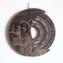 Load image into Gallery viewer, Wooden Wall Mounted Moon Calendar