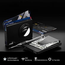 Load image into Gallery viewer, Aluminum Cardholder Wallet for Men