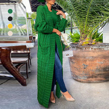 Load image into Gallery viewer, Long Twist Sweater Jacket