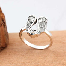 Load image into Gallery viewer, Angel Love Heart Ring
