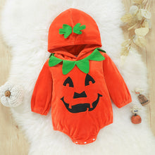 Load image into Gallery viewer, Halloween Pumpkin Baby Costume