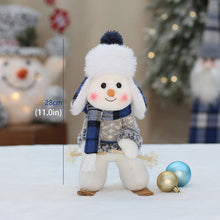 Load image into Gallery viewer, Christmas Blue New Fabric Doll