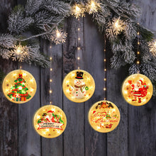 Load image into Gallery viewer, Christmas Painting Decoration Lights
