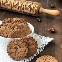 Load image into Gallery viewer, Amazing Christmas Embossing Rolling Pin