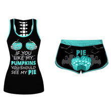 Load image into Gallery viewer, Halloween Pumpkin Vest Set
