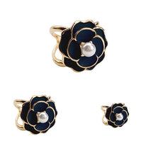 Load image into Gallery viewer, Delicate Camellia Scarf Buckle