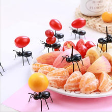 Load image into Gallery viewer, Hardworking Ants Moving Fruit Fork (12 PCs)