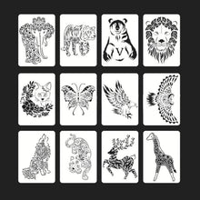 Load image into Gallery viewer, Fast Draw Stencil Art Templates( 12 Sheets/Set )