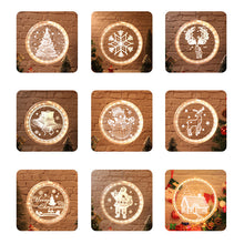 Load image into Gallery viewer, 3D Christmas Hanging Lamp