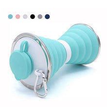 Load image into Gallery viewer, Outdoor Collapsible Water Bottle