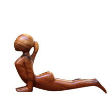 Load image into Gallery viewer, Wooden Yogi Sculpture