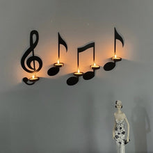 Load image into Gallery viewer, 🔥Black Music Note Wall Sconce💡