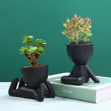Load image into Gallery viewer, Ceramic Figure Pot Ornament