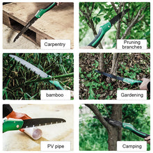 Load image into Gallery viewer, Folding Manual Woodworking Saw