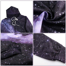 Load image into Gallery viewer, 3D Galaxy Printed Hoodie