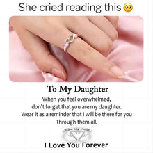 Load image into Gallery viewer, ‘I Love You Forever’ Heart Ring