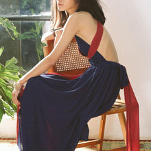 Load image into Gallery viewer, New V Collar Backless Beach Vacation Dress.AQ