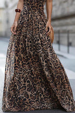 Load image into Gallery viewer, New Sexy Leopard Print Sleeveless Maxi Dress.AQ