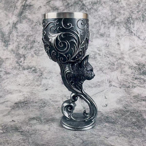 Magic Style Stainless Steel Vintage Goblet