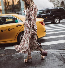Load image into Gallery viewer, New A Loose Casual Dress With A Print Strap.AQ