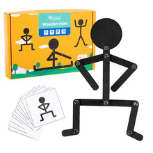 Load image into Gallery viewer, Sporty Wooden Man For Kids