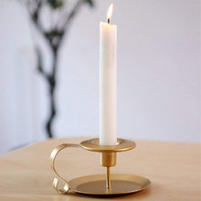 Load image into Gallery viewer, Wrought Iron Taper Candle Holder