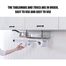 Load image into Gallery viewer, Storage Basket Kitchen Metal Hanging Rack