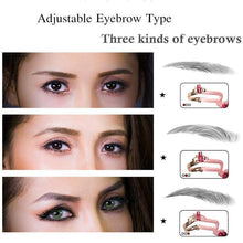 Load image into Gallery viewer, Adjustable Eyebrow Shapes Stencil