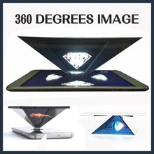 Load image into Gallery viewer, 3D Holographic Projector