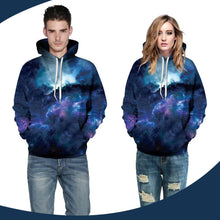 Load image into Gallery viewer, 3D Galaxy Printed Hoodie