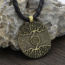 Load image into Gallery viewer, The Money Tree Of Life Amulet Necklace