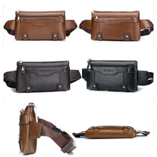 Load image into Gallery viewer, Men&#39;s casual retro waterproof crossbody chest bag