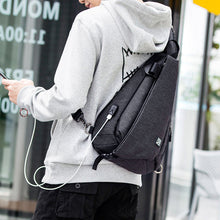 Load image into Gallery viewer, Men&#39;s waterproof crossbody chest bag